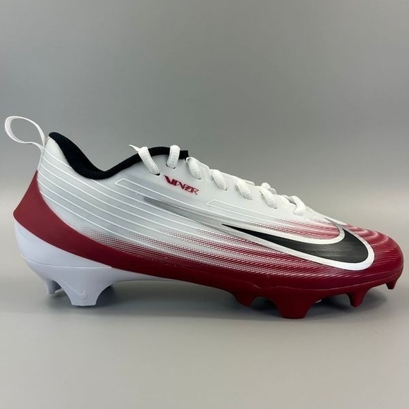 Nike Vapor Speed 3 Football Cleats Men Size 8 Red White Metallic HM8849-102 NEW - Picture 1 of 6